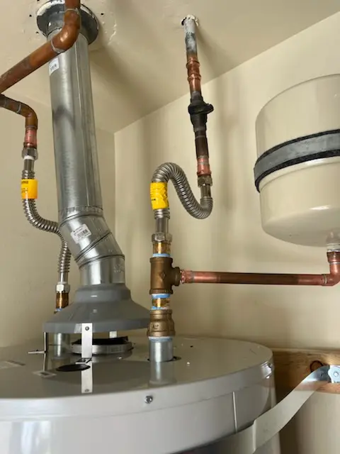 Water heater installation and plumbing repair in Jaffrey